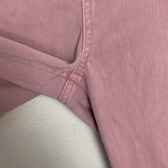 Spanx women's large jeanish pull on pants mauve pink flaw stretch slim leggings - Picture 5 of 8